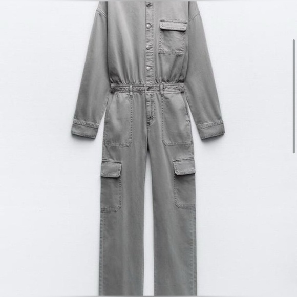 Zara TRF washed effect denim jumpsuit
New with tags - Picture 2 of 7